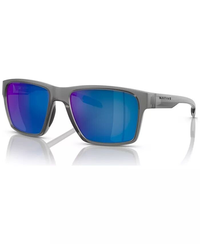 

Мужские поляризационные солнцезащитные очки Native Breck, зеркальные Polar XD9041 Native Eyewear, серый