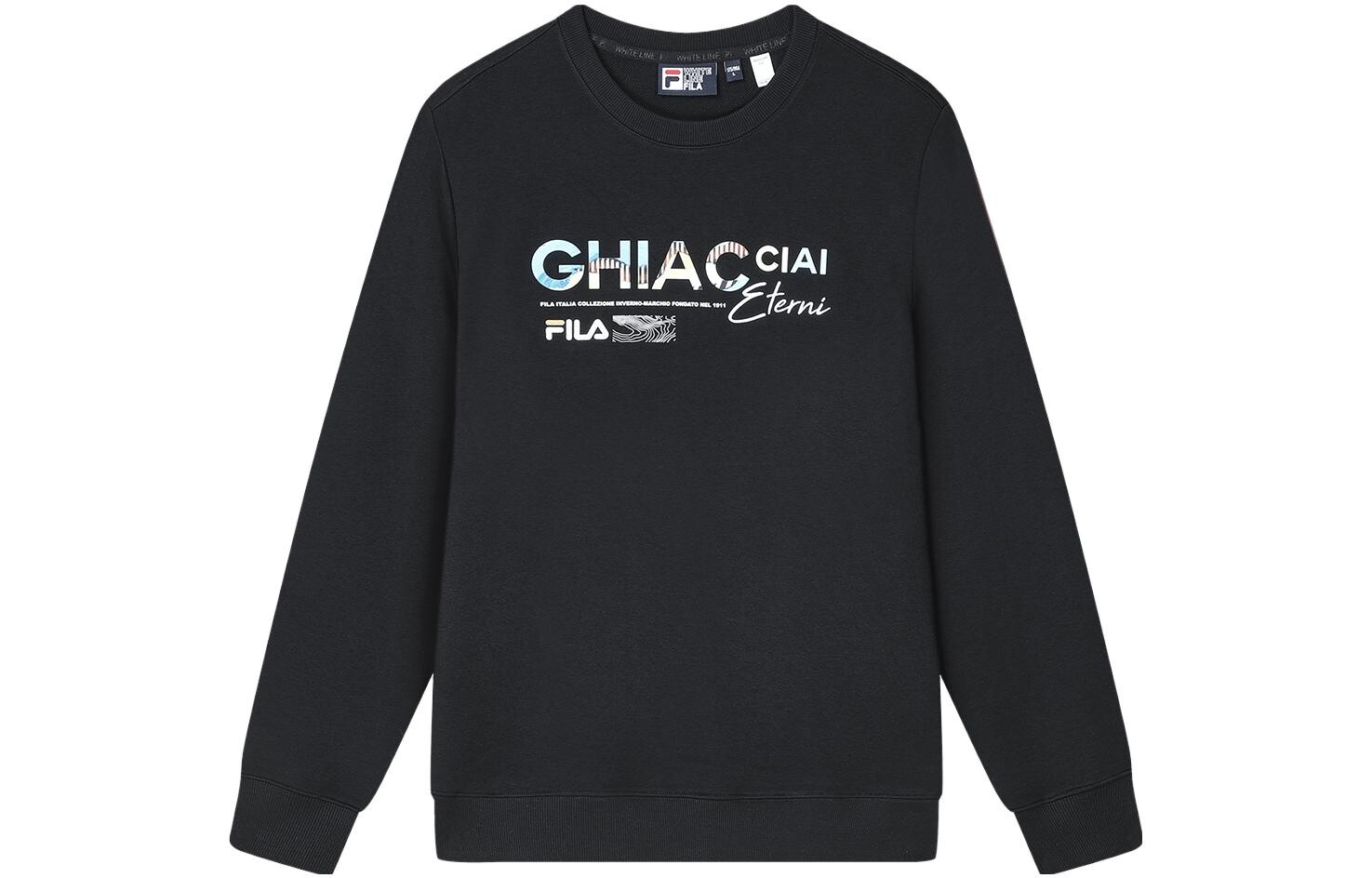 

Толстовка мужская, цвет черный как смоль Fila, черный