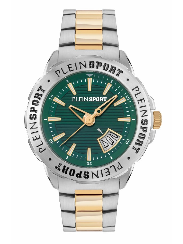 

Plein Sport Мужские аналоговые часы зеленого цвета