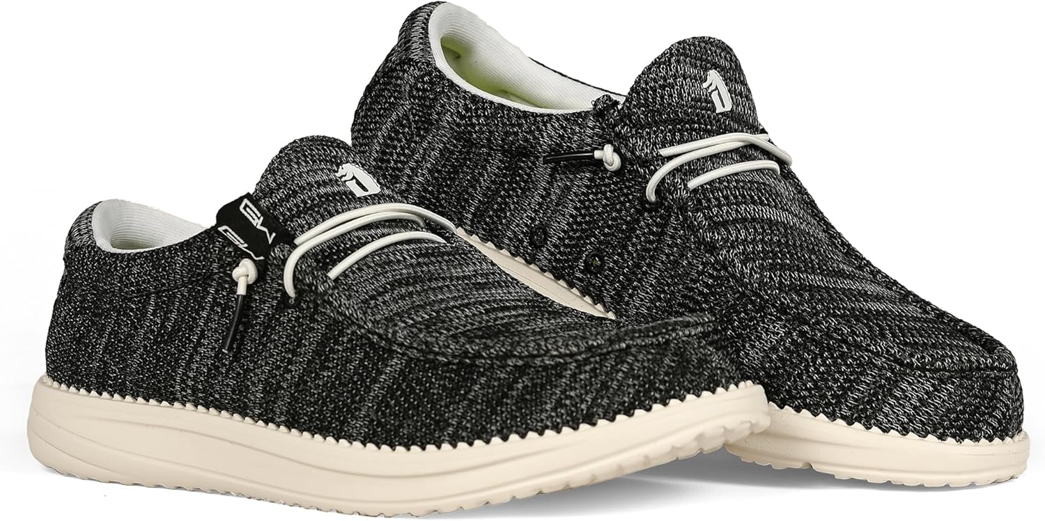 

Мужские ботинки Gator Waders для кемпинга - дышащие лоферы без шнуровки - эластичные шнурки - сверхлегкая амортизация на весь день - удобная посадка, Stone