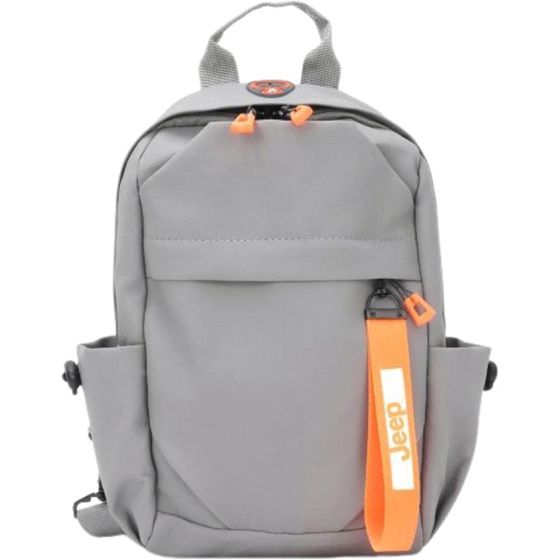 

Jeep Сумка из нейлоновой ткани мужская черная/серая