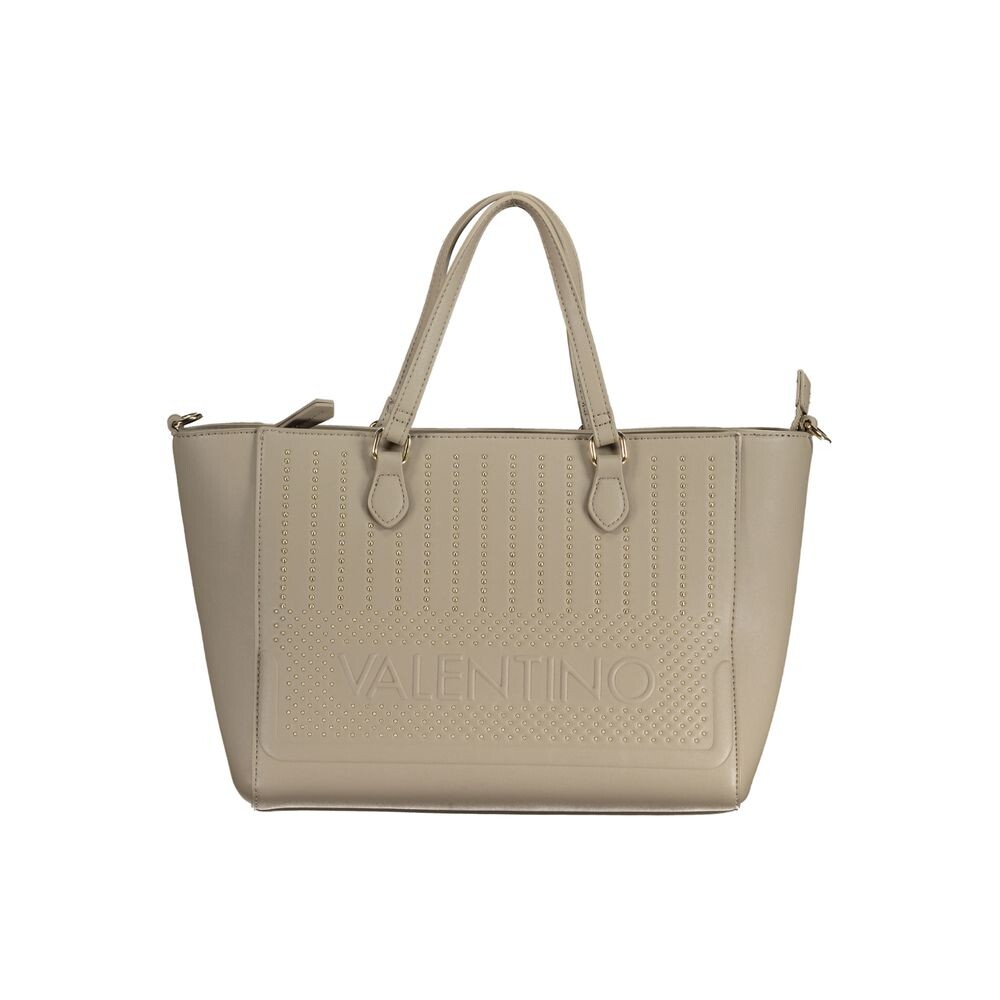 

Бежевая полиэтиленовая сумка Valentino Bags