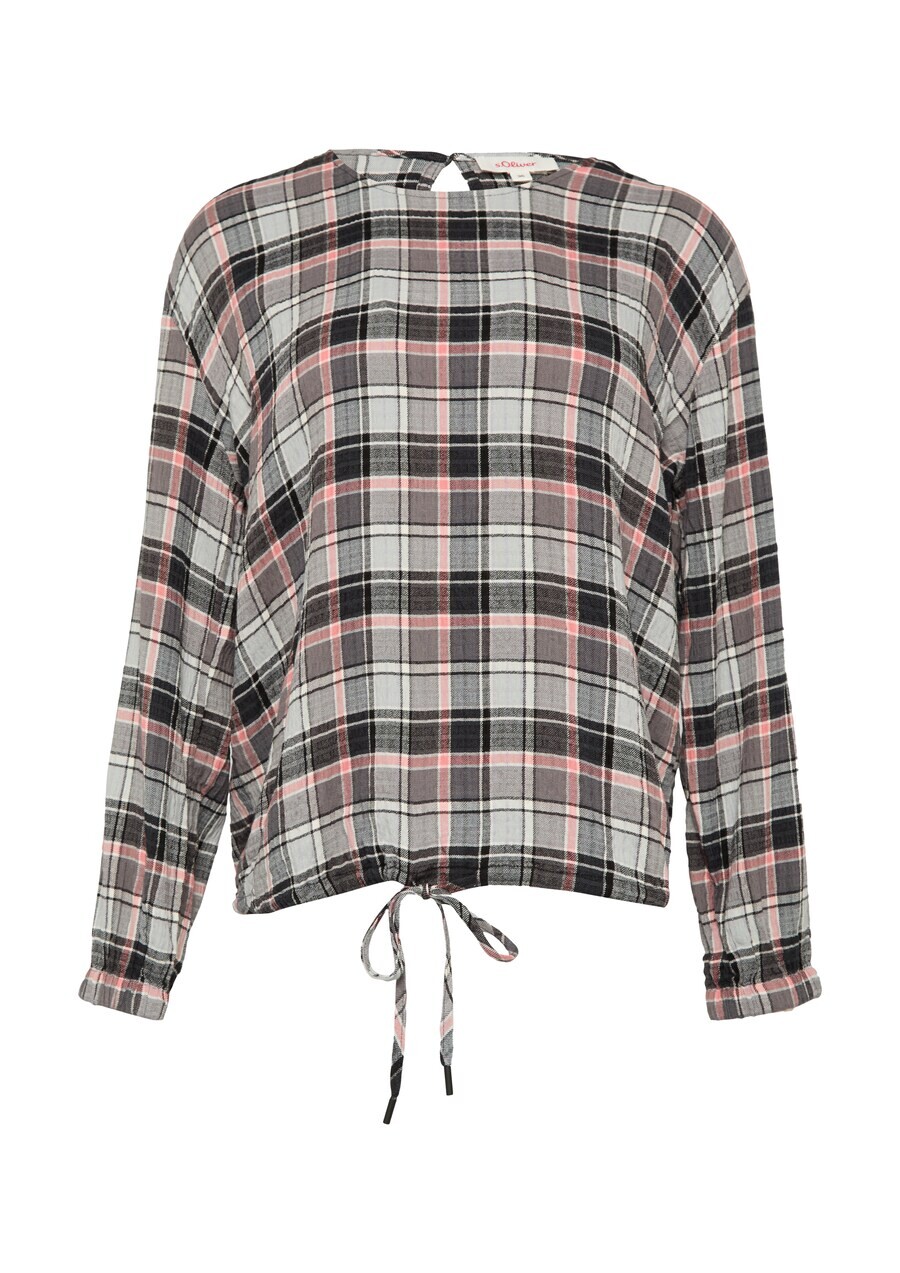 

Блузка s.Oliver Blouse, цвет taupe/stone/dark grey