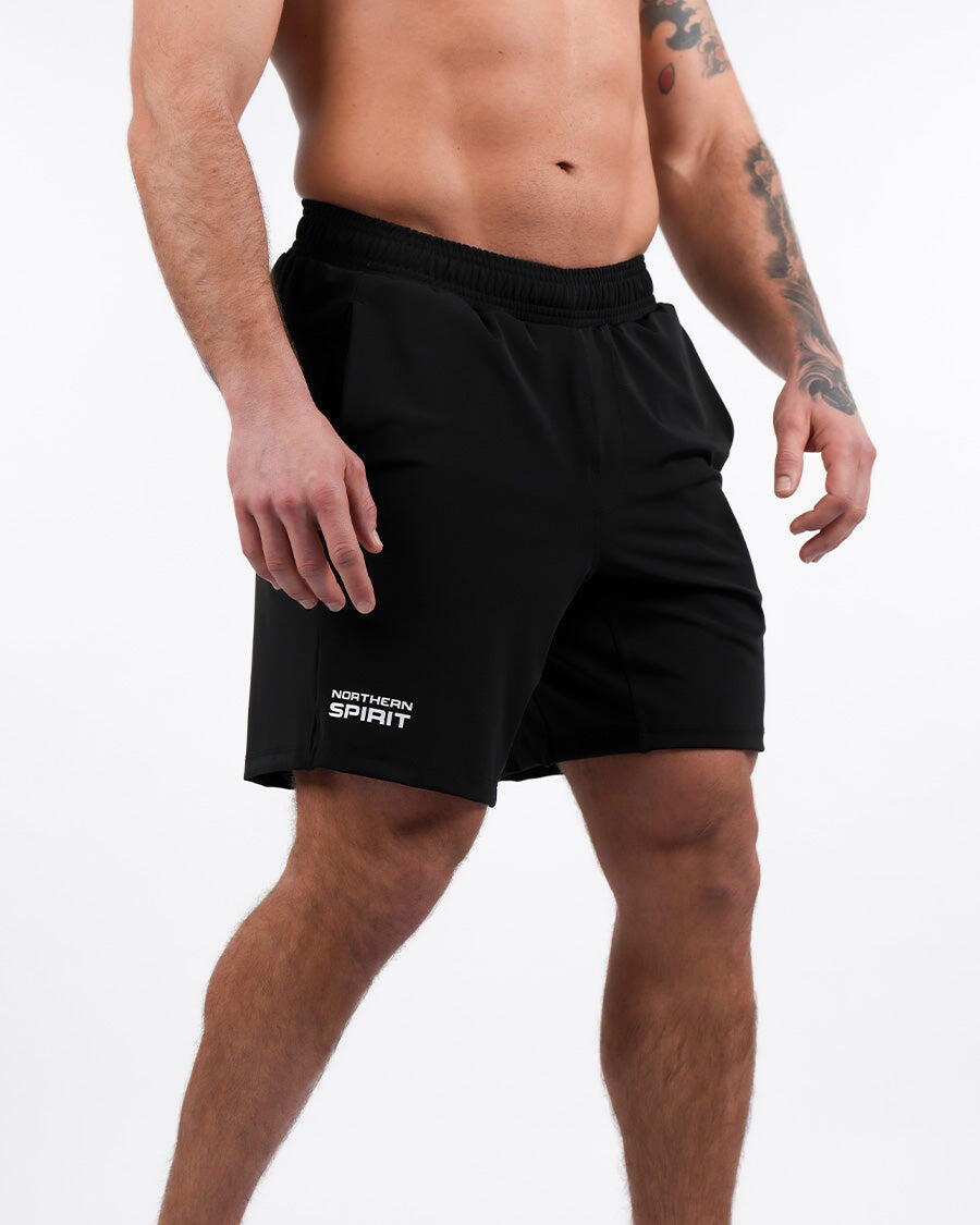 

NORTHERN SPIRIT Мужские шорты для кросс-тренинга, эластичные, стандартные — NS Hunter