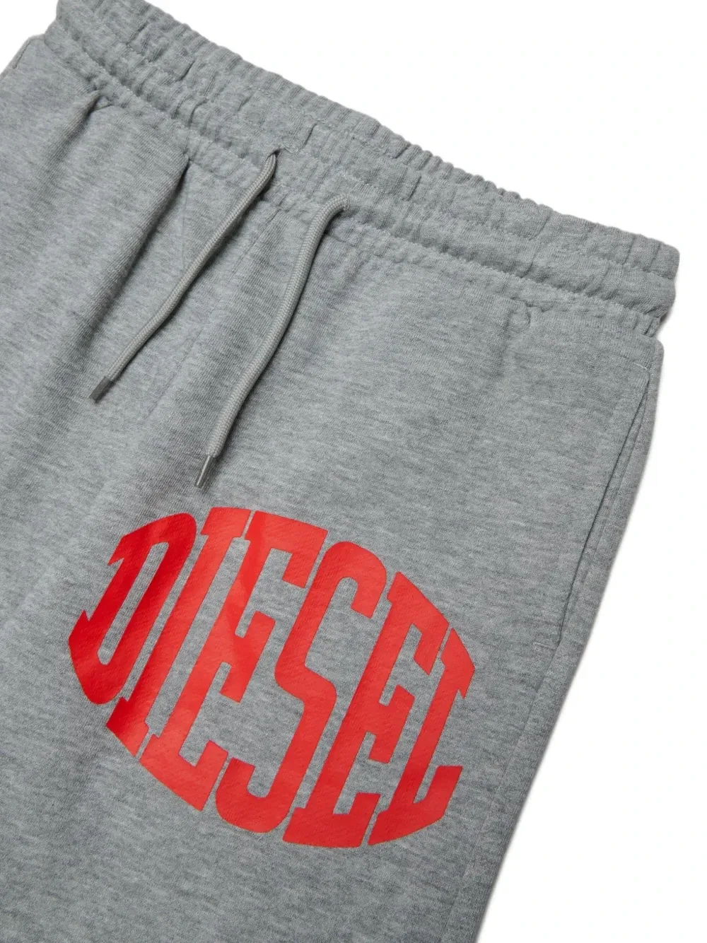 Спортивные брюки с логотипом Diesel Kids, серый — фото 3