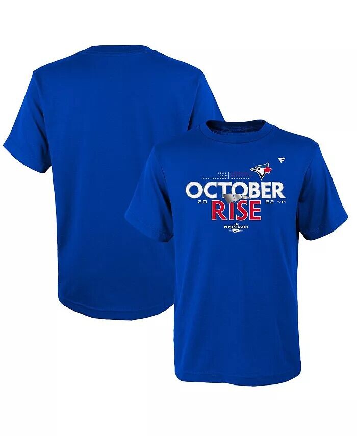 

Футболка в раздевалке послесезона Big Boys and Girls Royal Toronto Blue Jays 2022 Fanatics, синий