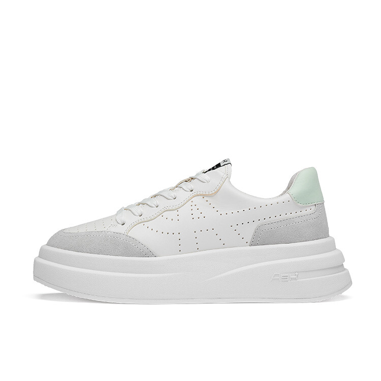 

Кроссовки ASH Skateboarding Shoes Men Low-top Green, белый
