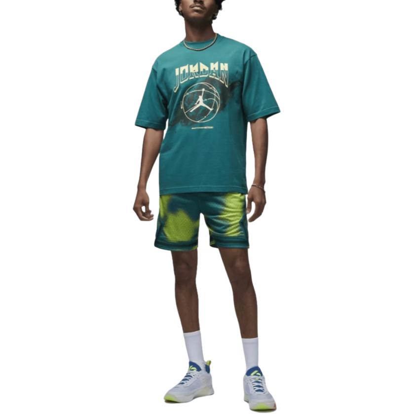 AirDri FIT T Shirt Men's Jordan, коралл — фото 4