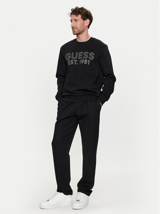 

Толстовка стандартного кроя Guess, черный