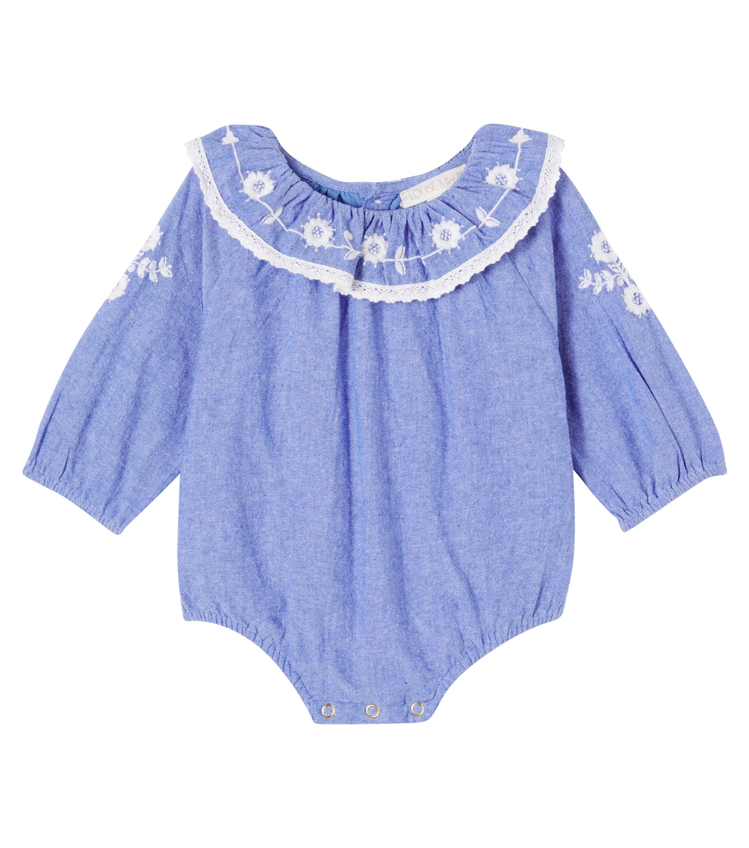 

Комбинезон Baby Ilani из хлопка шамбре Louise Misha, Blue Chambray