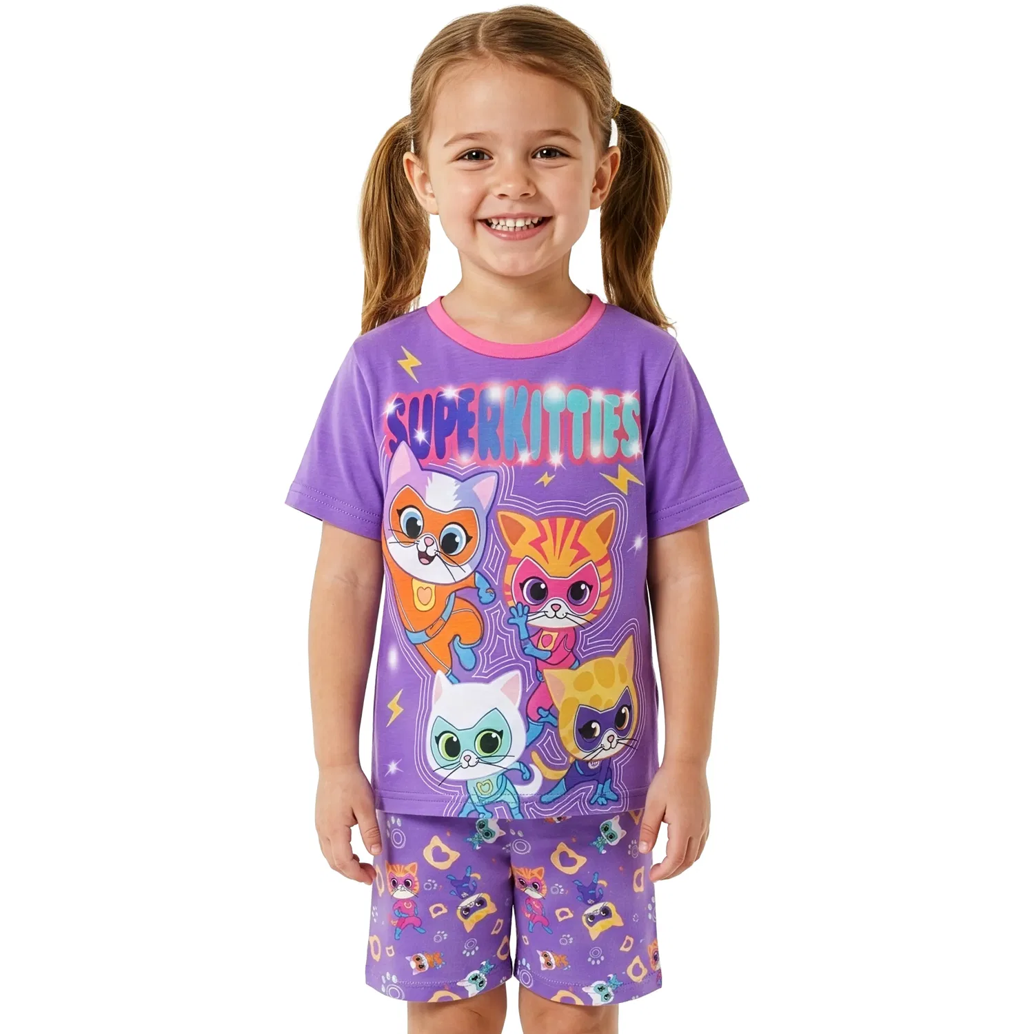 Пижама SuperKitties Disney, фиолетовый — фото 2