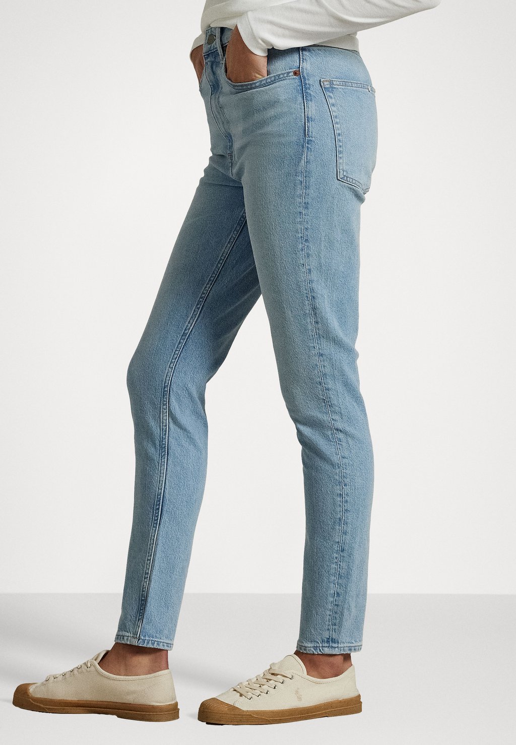 Джинсы скинни HIGH RISE SUPER SLIM JEAN Polo Ralph Lauren, цвет Dulah Wash — фото 4