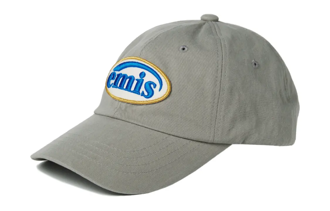 

Emis Хлопковая бейсболка унисекс серая, Gray