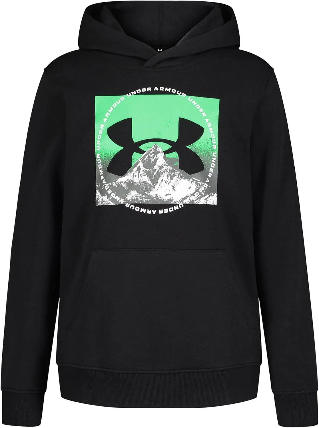 Детская толстовка на молнии Under Armour, черная