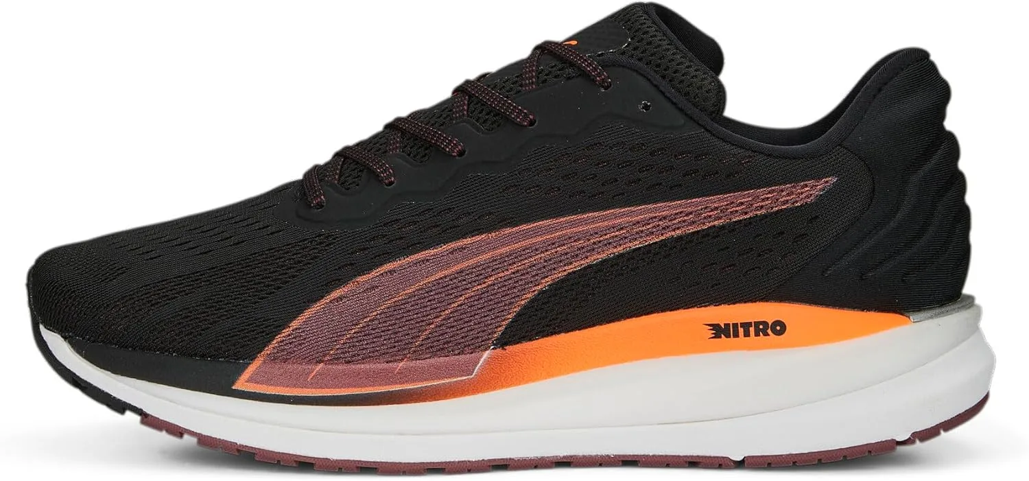 Мужские спортивные кроссовки PUMA Magnify Nitro Surge, черный/оранжевый
