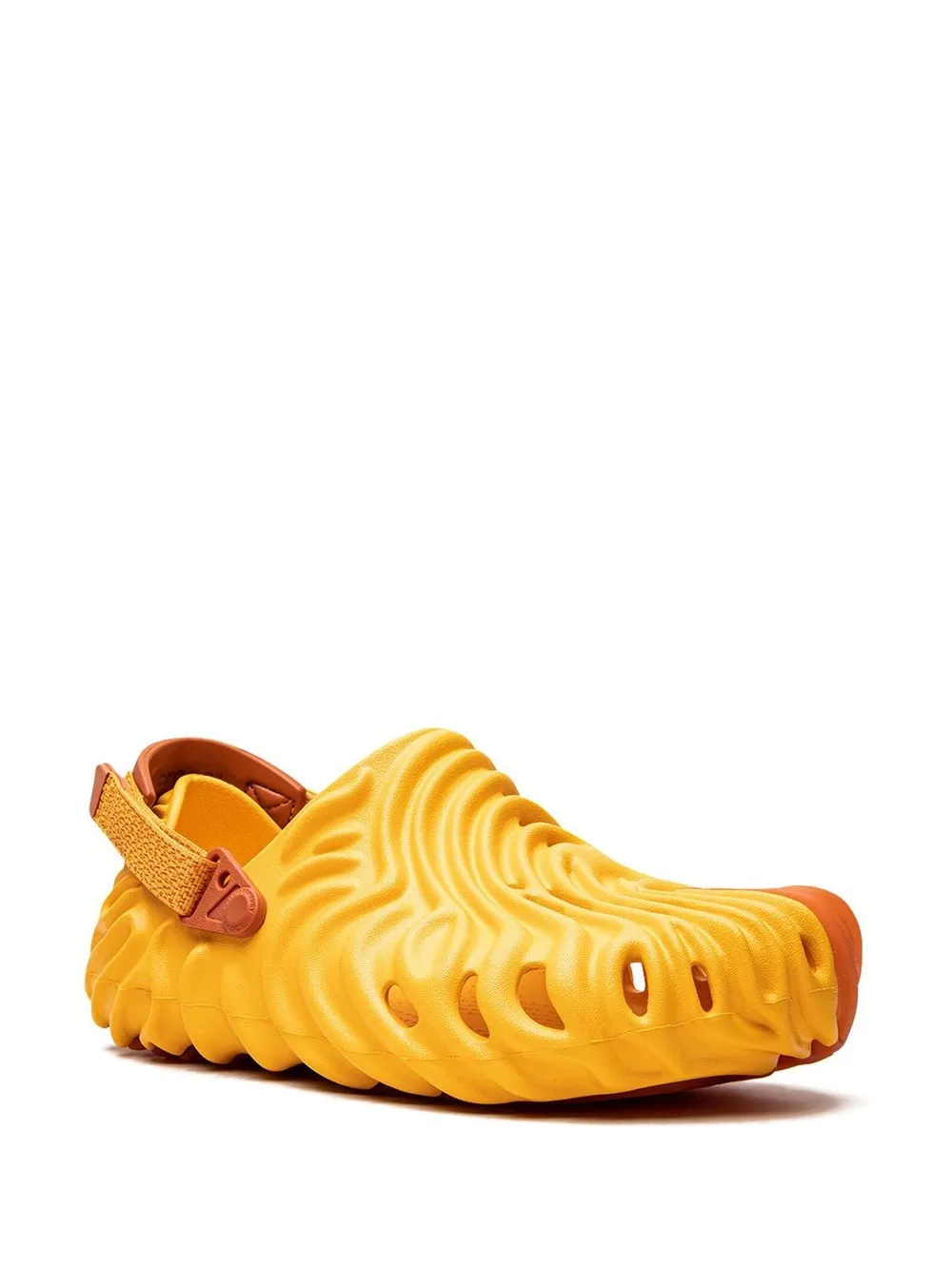 Клоги Pollex с ремешком на пятке Crocs, желтый — фото 2