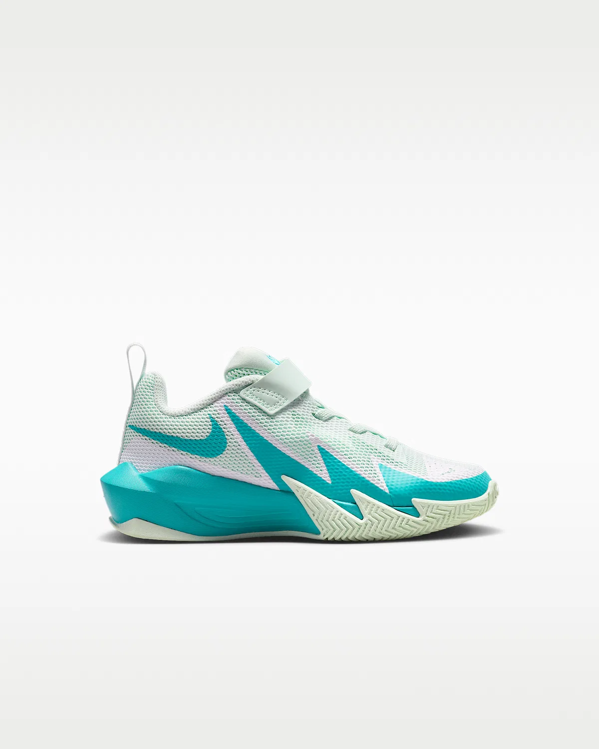 Кроссовки баскетбольные Nike S.T. Dynamite для маленьких детей, Barely Green/White/Dusty Cactus — фото 3