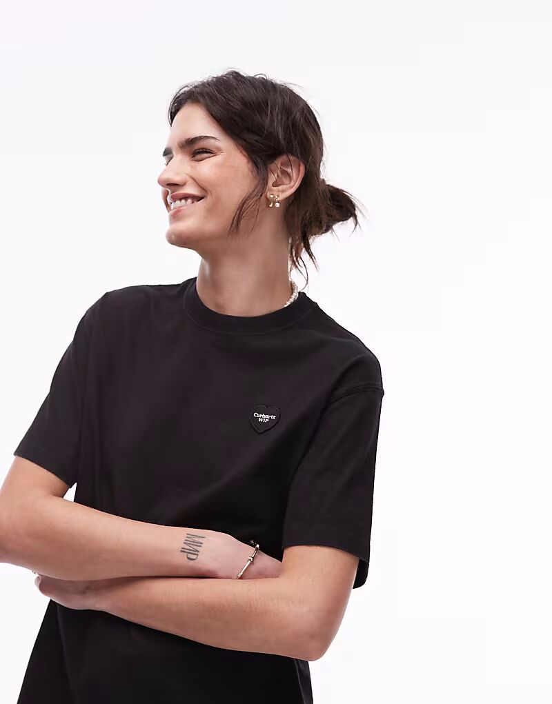 

Футболка Carhartt WIP Ingo черного цвета