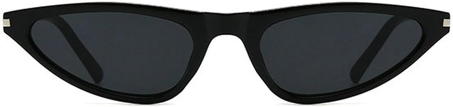 

Солнцезащитные очки COTIA «Кошачий глаз» маленького размера для женщин и мужчин. Милые, модные, в форме неправильного треугольника, в стиле панк, с оригинальным дизайном и в стиле хип-хоп, Black