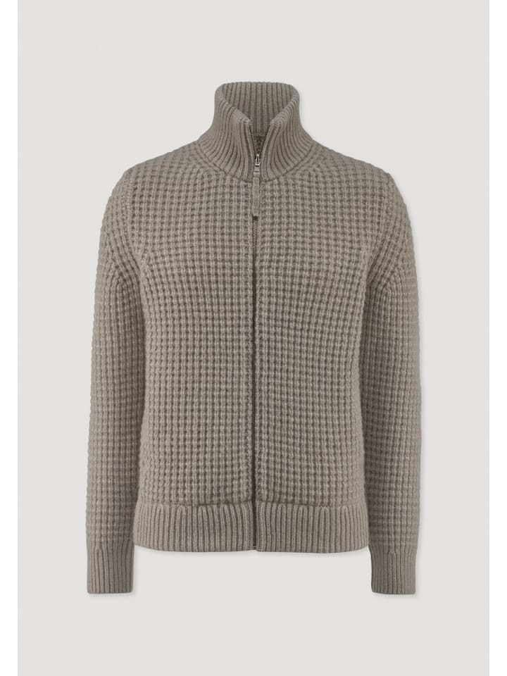 

Hessnatur Вязаная куртка верблюжьего цвета