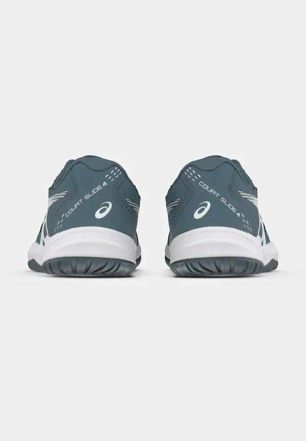 Кроссовки для тенниса court slide 4, подходящие для любого типа корта. Asics, Ironclad/White — фото 4