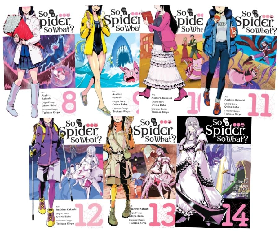 

So I'm a Spider, So What (Manga) Series 7-Book Set II - Volumes 8 to 14 (Yen Press)