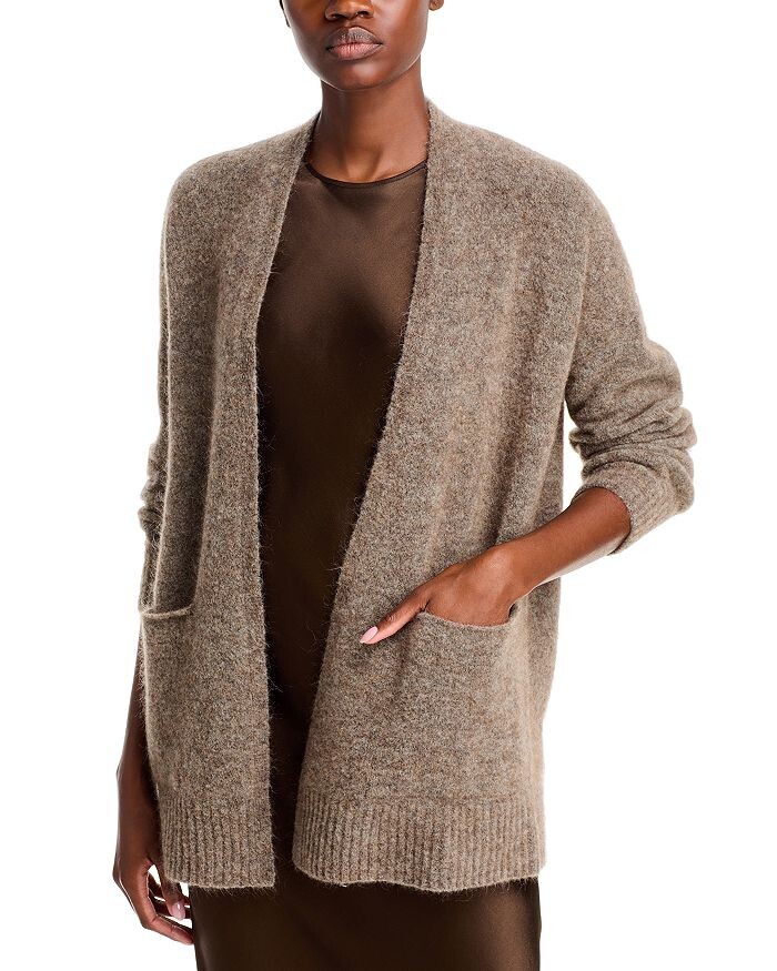 

Кардиган с открытым передом Eileen Fisher, коричневый/бежевый