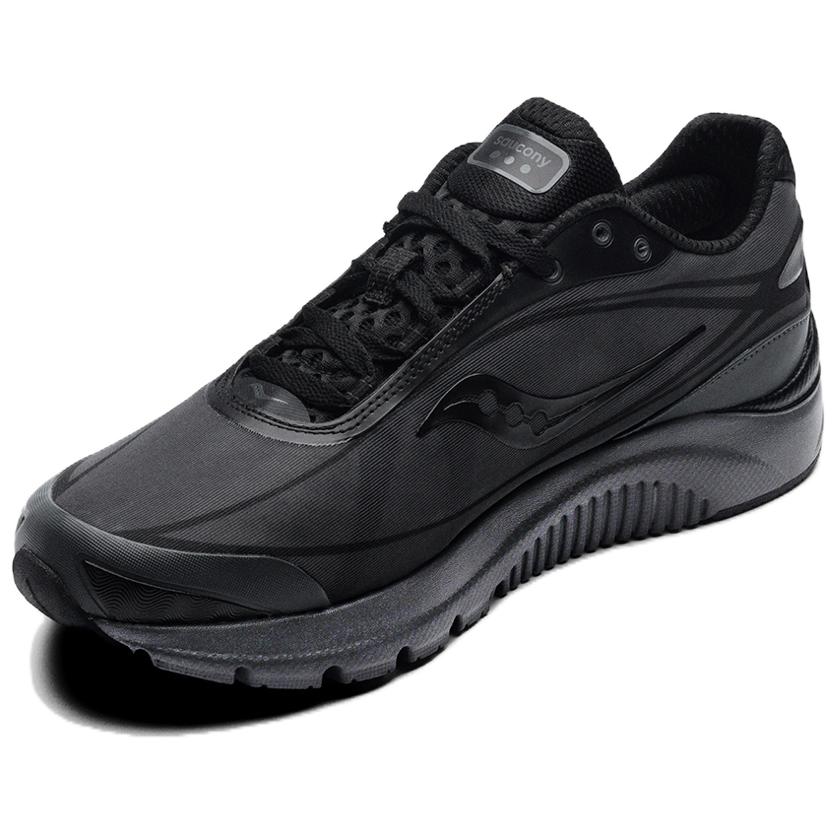 Saucony Kinvara Essence Mesh Slip Resistant Abrasion Resistant Low top Casual Running Shoes Unisex Black — фото 4