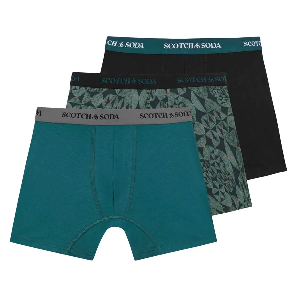 

Боксеры 3 шт Scotch & Soda SSSP25M153378, разноцветный