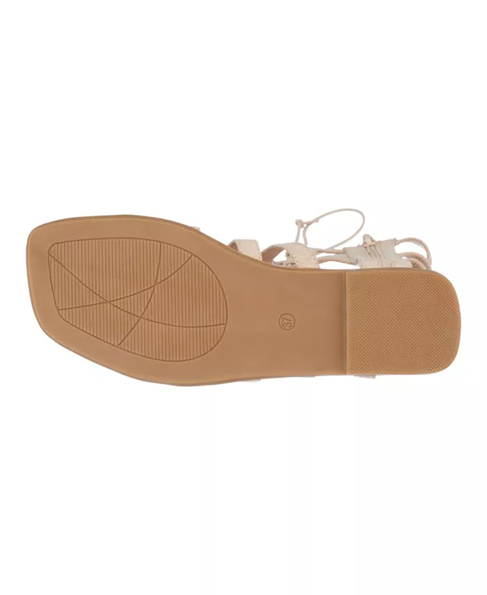 Женские сандалии Alma Gladiator GC Shoes, коричневый/бежевый — фото 4