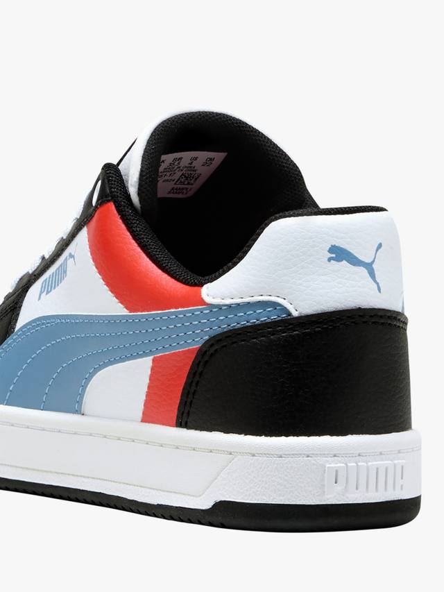 Детские кроссовки Caven 2.0 с цветными блоками PUMA, White/Blue/Black — фото 3