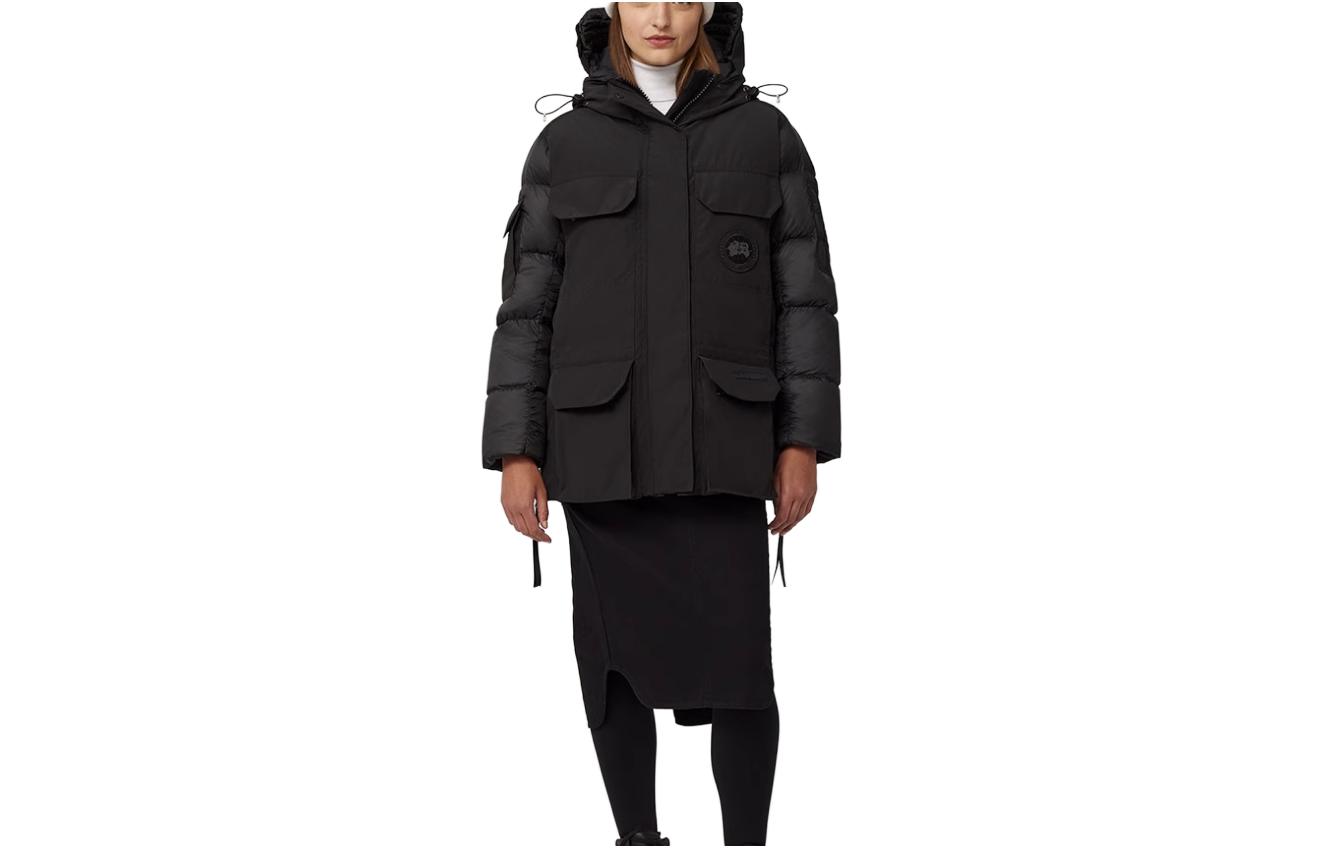 

Canada Goose Экспедиционная парка с капюшоном, Black