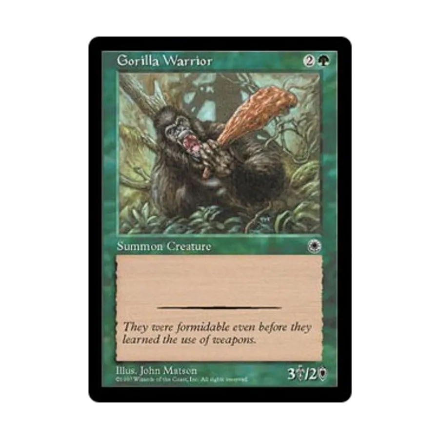 

CCG Горилла Воин (К), MTG - Portal