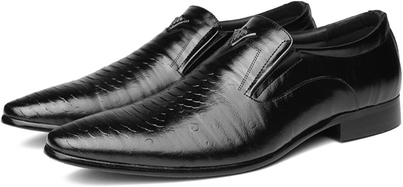 

Мужские кожаные оксфорды на подкладке, лоферы без шнурков, мужские повседневные деловые кожаные туфли Chuumee, черный