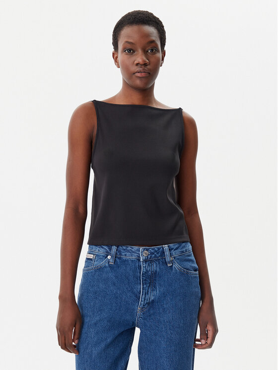 

Топний стандартный крой Logo J20J225314 Calvin Klein Jeans, черный