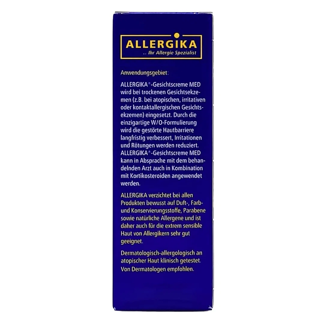 Крем для лица ‎Pharma Perle — Allergika Face Cream MED, Pharma, 50 мл — фото 4