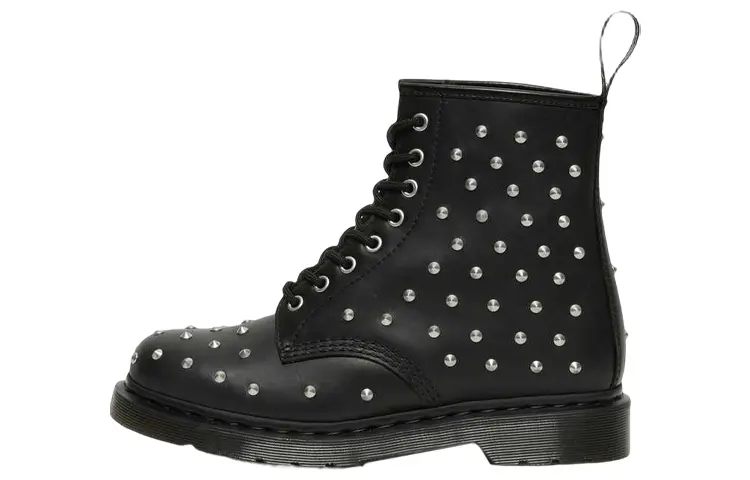 

Ботинки Dr.Martens 1460 Stud Wanama Leather Lace Up Boots 'Black' Women's