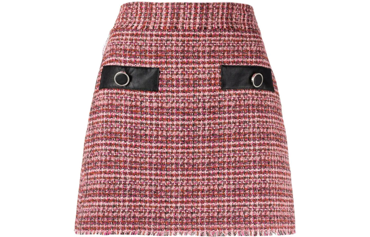 

PINKO Кожаная короткая юбка Women's Red