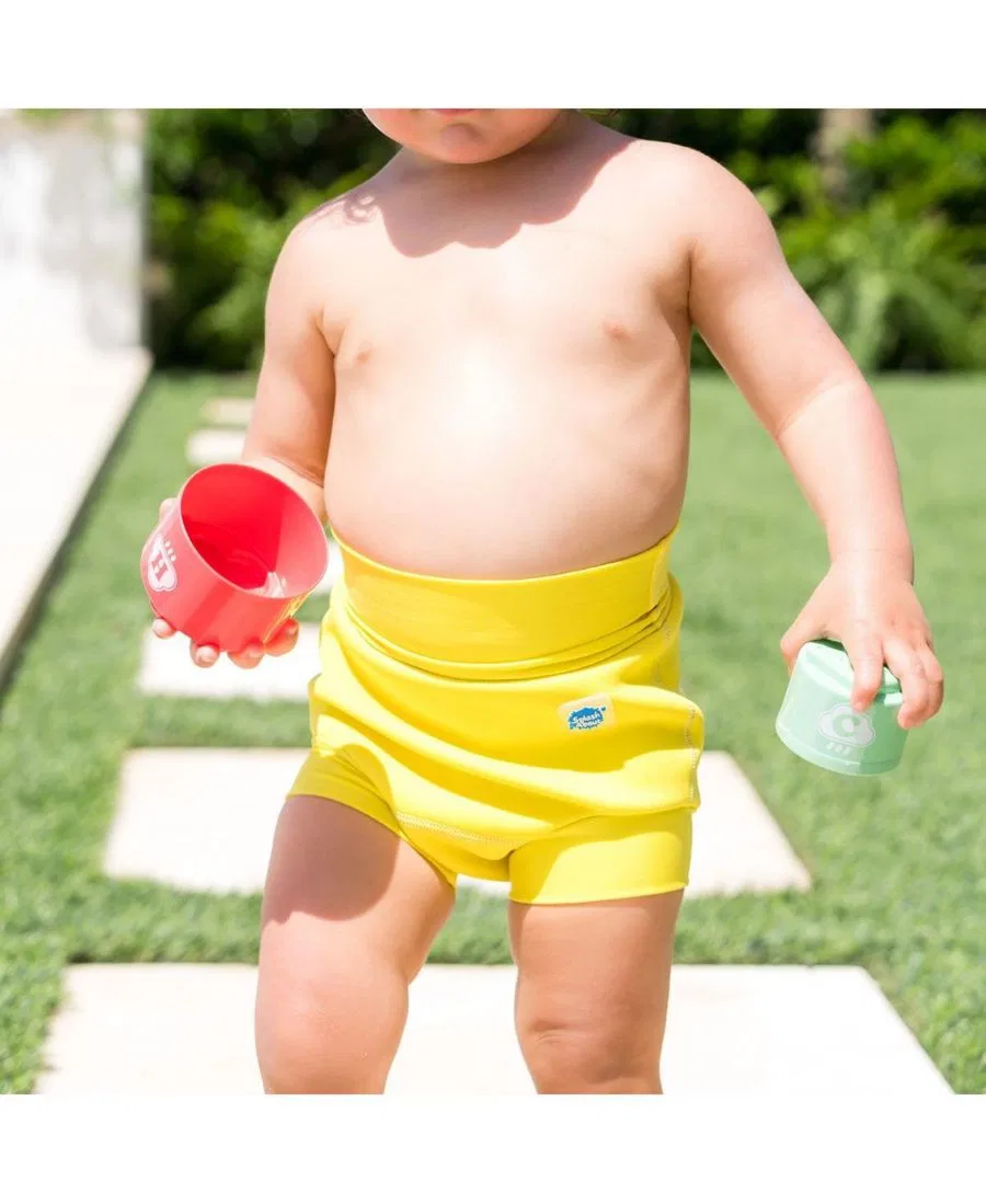 Подгузник Baby Happy Nappy для плавания Splash About, желтый — фото 3