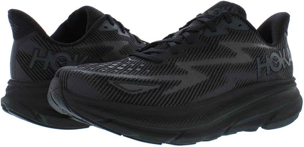 Мужские кроссовки HOKA Clifton 9, черный — фото 2