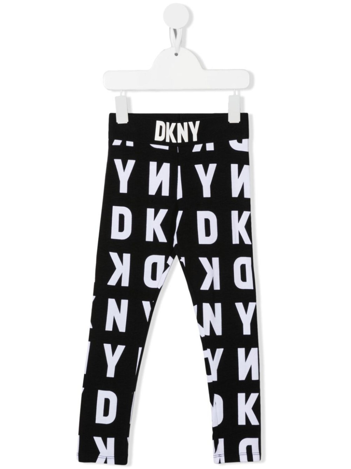 

Dkny Kids легинсы с логотипом, черный