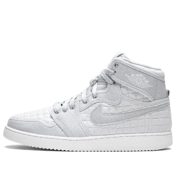 

Кроссовки 1 ajko high quilted 'pure platinum' Air Jordan, мультиколор