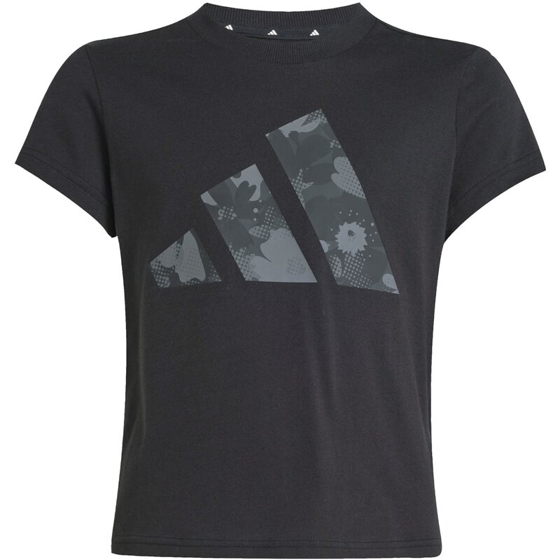 

Рубашка сезонная базовая одежда для детей с цветочным принтом Adidas, мультиколор