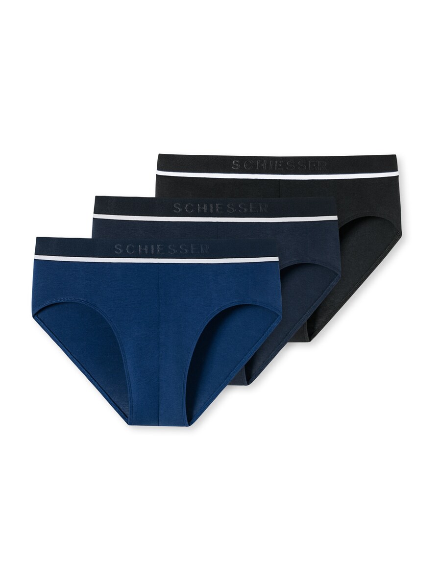 

Трусики SCHIESSER, цвет Cobalt blue/Dark blue/Black