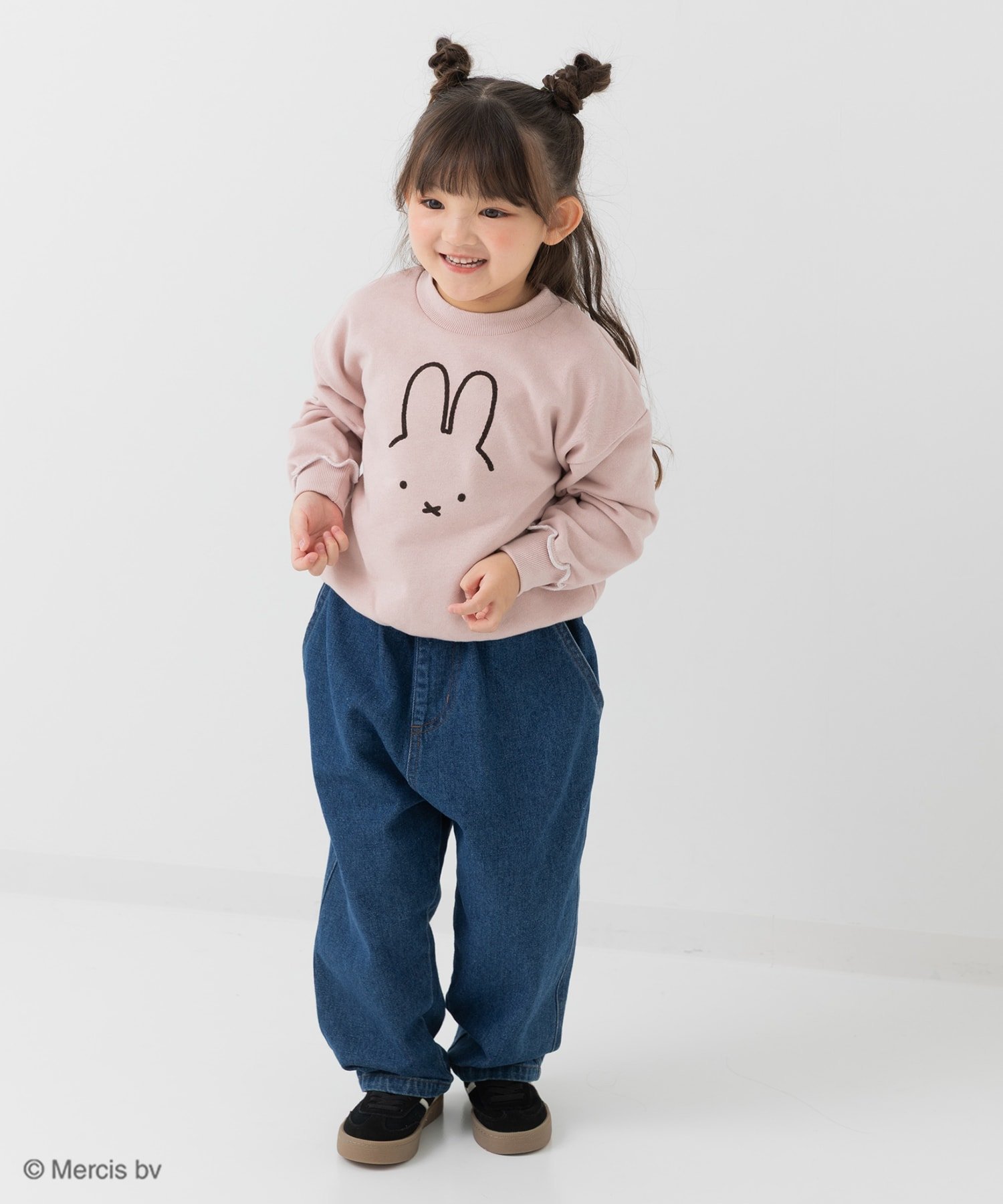 Флисовая толстовка Miffy, B-Face/Smoke Pink — фото 2