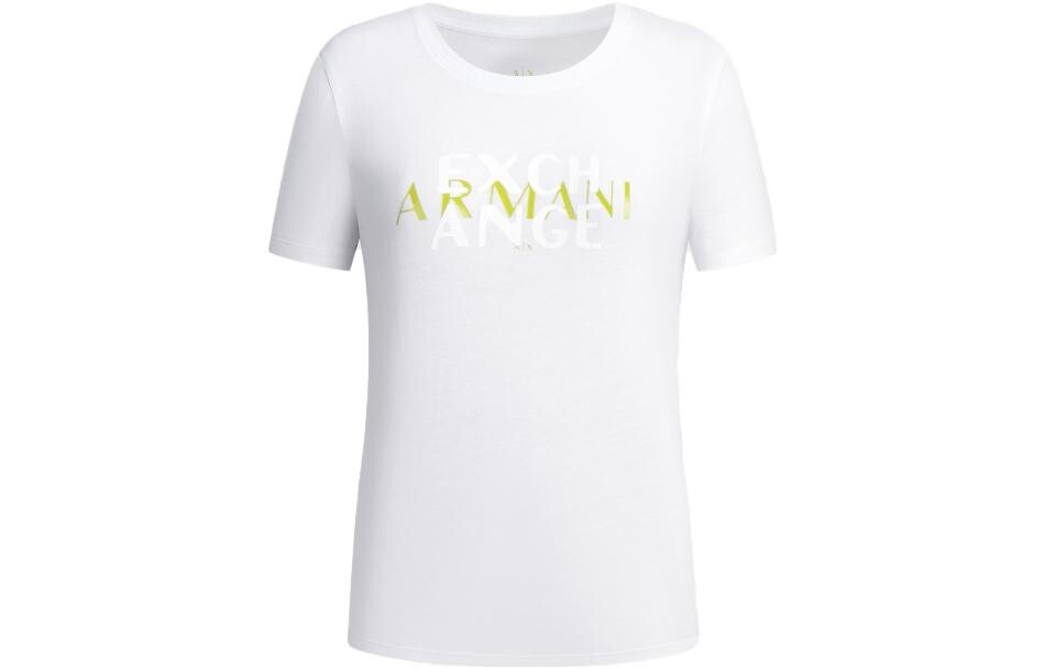 

Футболка женская белая Armani Exchange