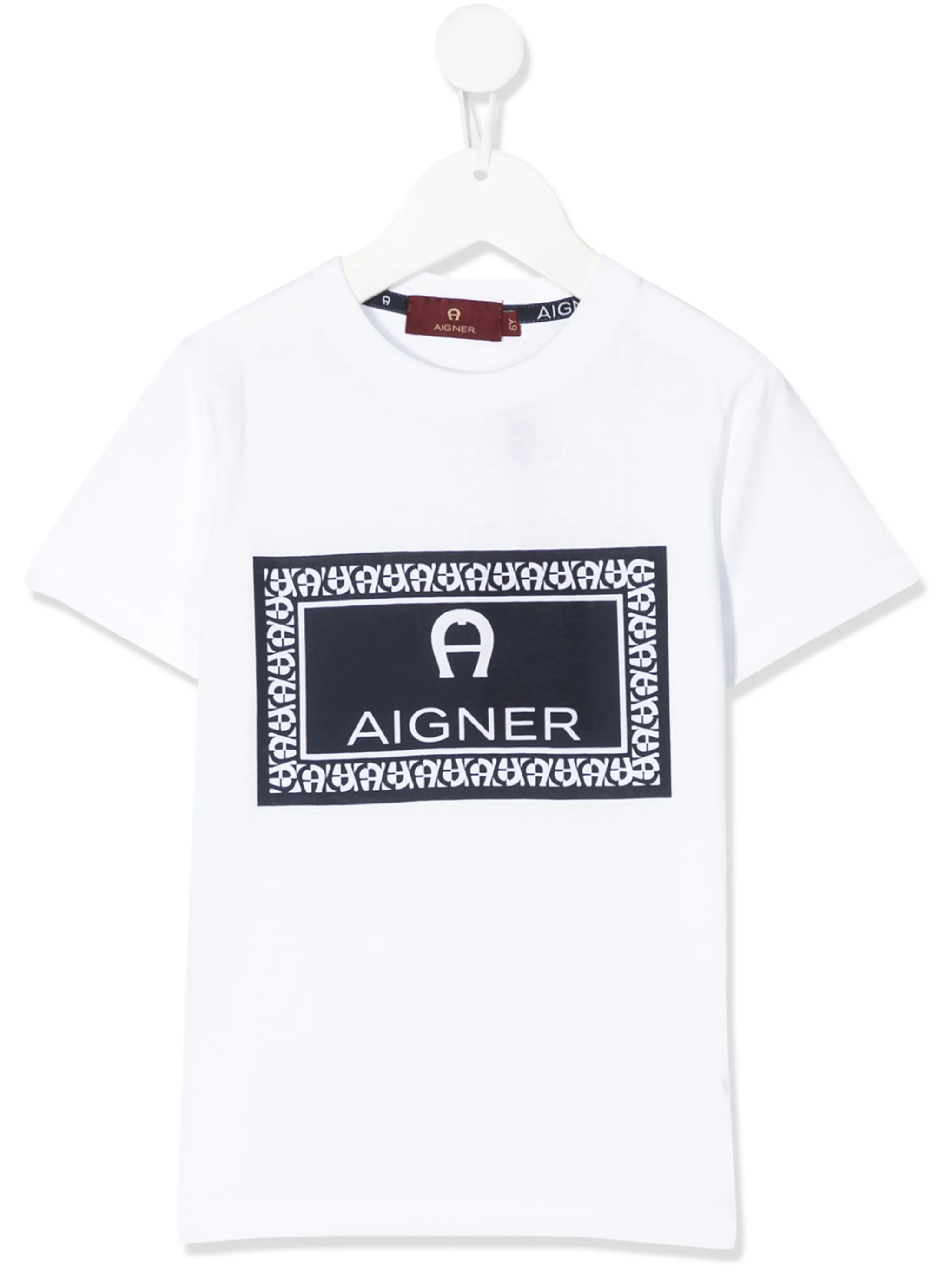 

Футболка с логотипом Aigner Kids, белый