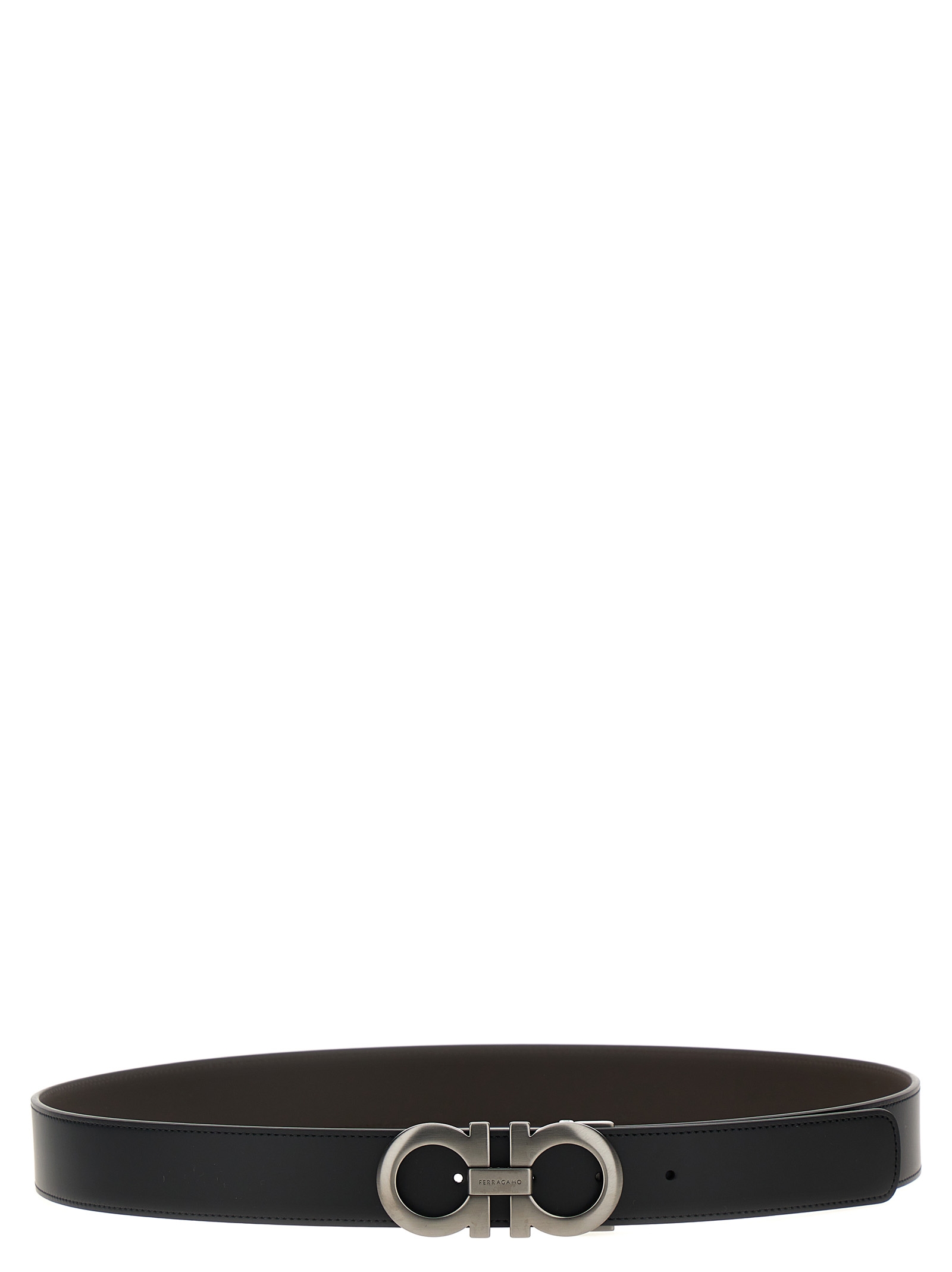 

Двусторонний ремень «Gancini» Ferragamo, мультиколор