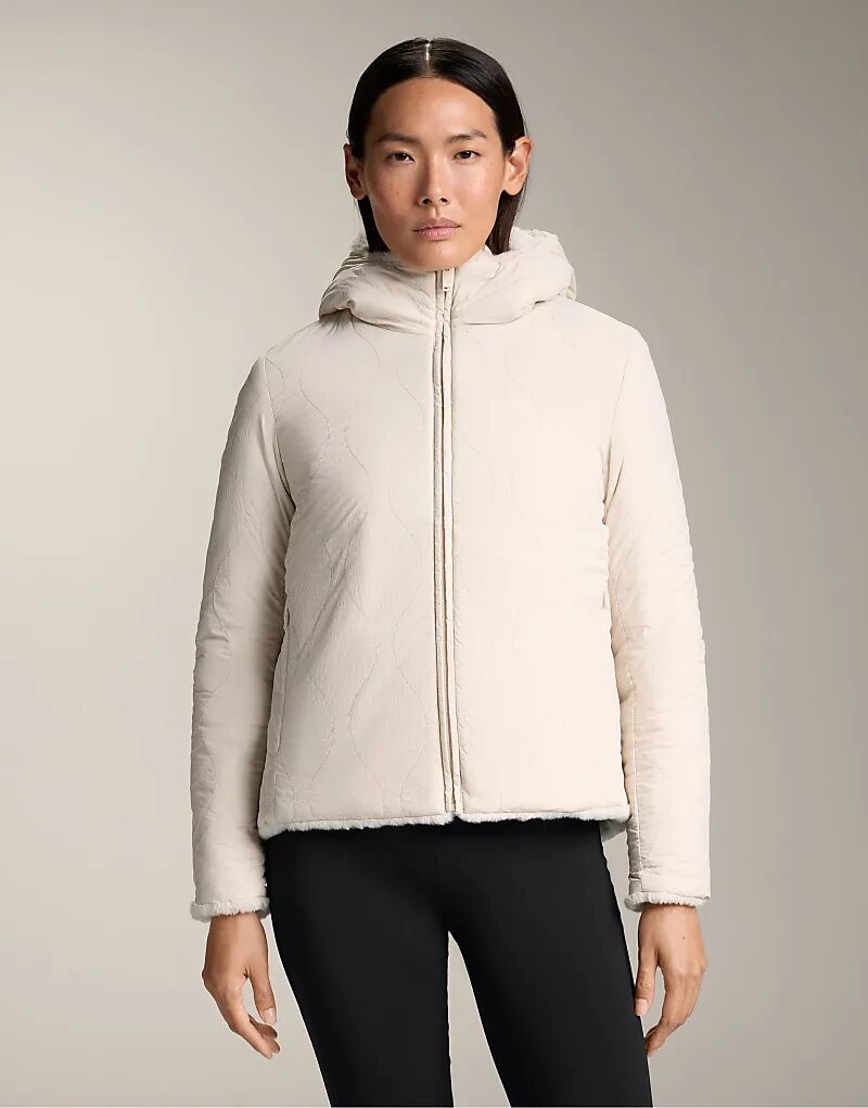 

Утепленная куртка из искусственного меха OYSHO Fellex® Aerogel в цвете Stone