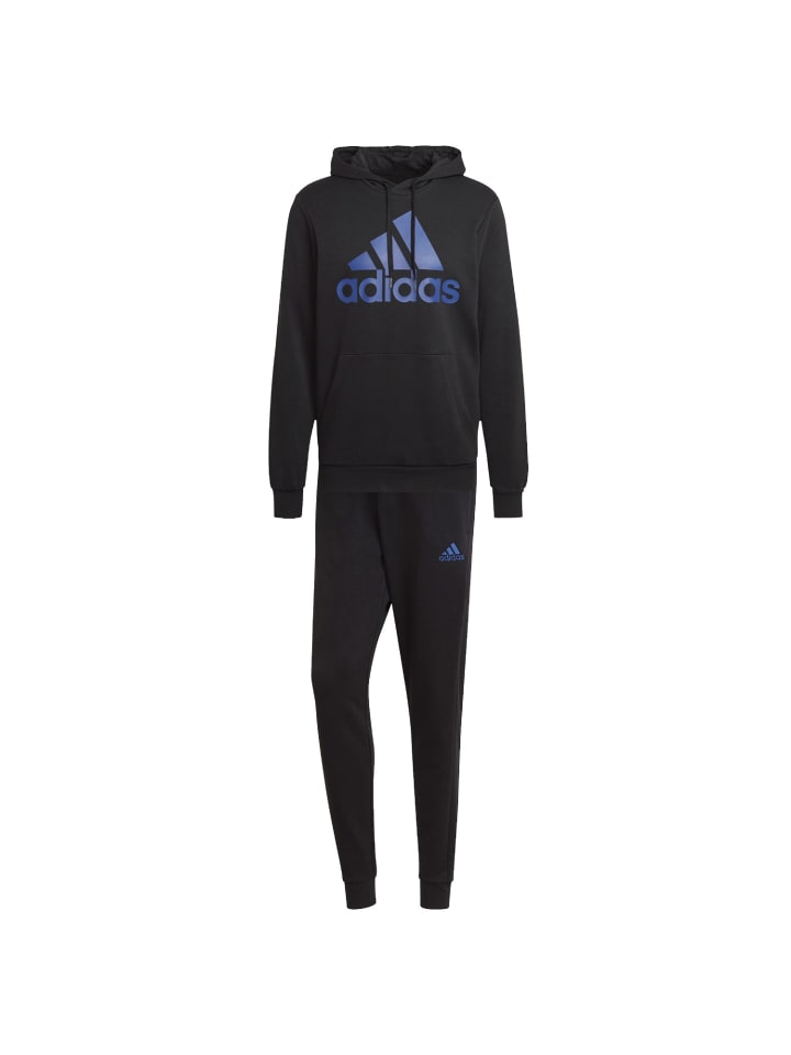 

Adidas Спортивный костюм черно-синего цвета